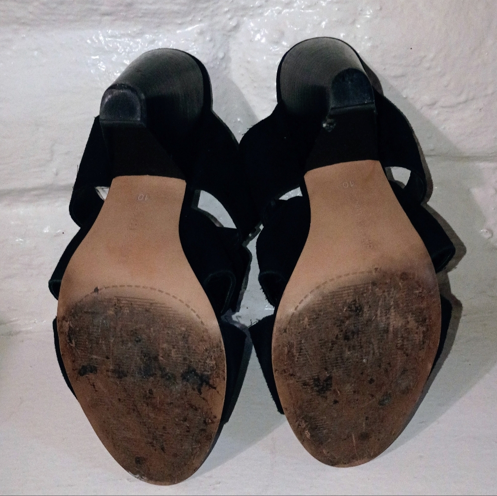 Audrey Brooke Katy Suede Studded Heels - Picture 7 of 9